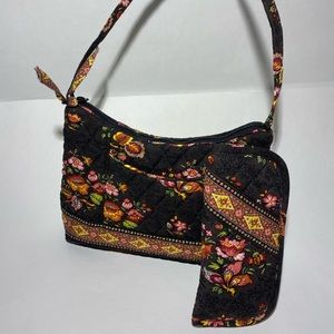 Vera Bradley “Maggie” Sm Hobo Shoulder Bag